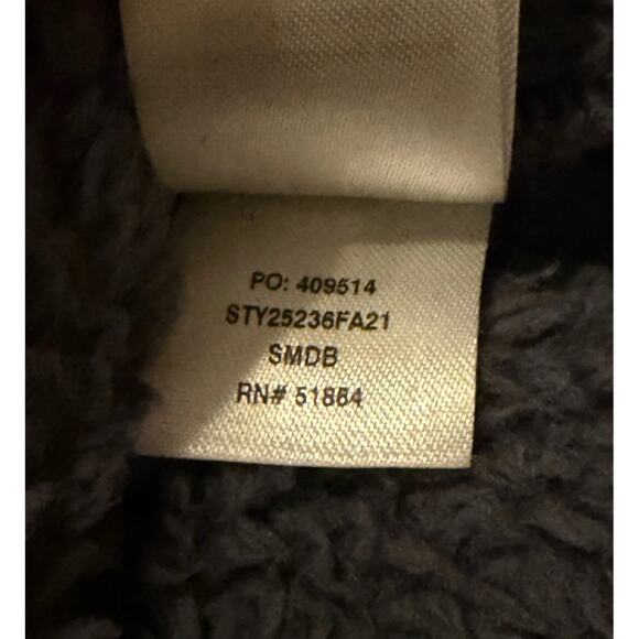 Patagonia Women’s Sherpa Fleece 1/4 Zip Pullover Gray Small - Picture 10 of 10
